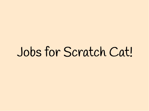 Jobs for Scratch Cat