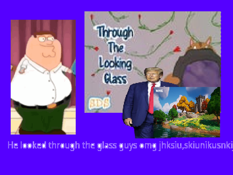 Peteh looks through the glass #all #animations #i