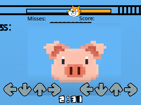 FNF Pixel Pig (Playable)