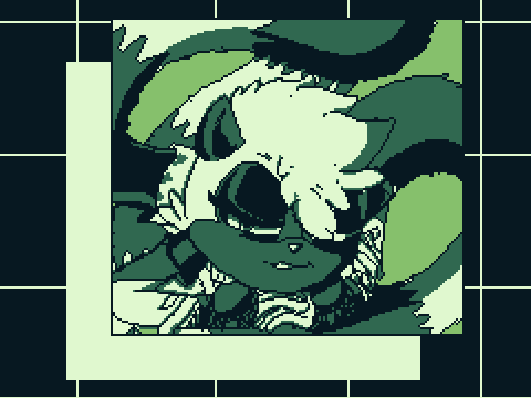 More Random Art but it's a Lemur