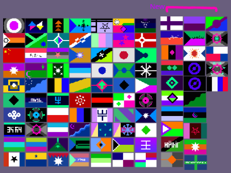 661 All flags so far