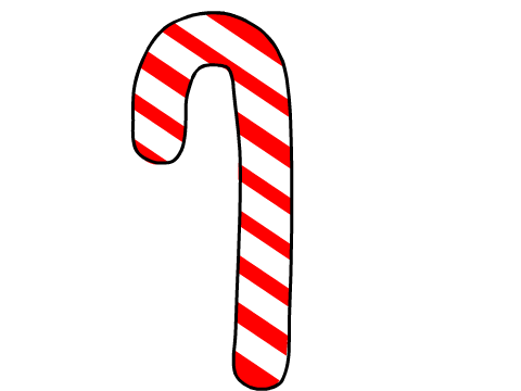 candy cane speed draw
