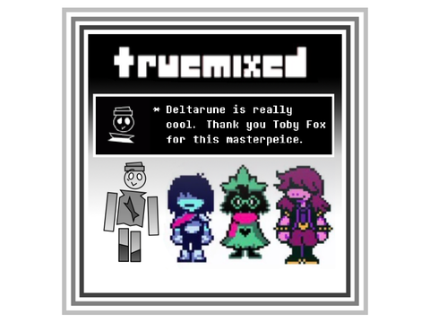 My new profile pic. (DELTARUNE EDITION)