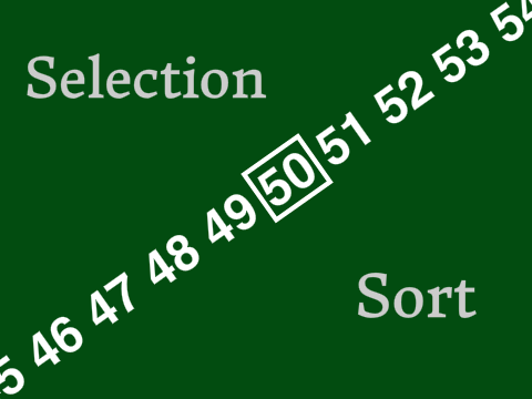 SelectionSort visual