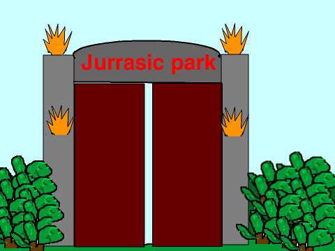 Jurrasic park game first look