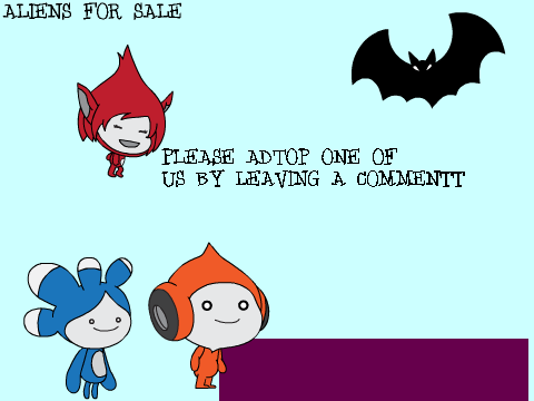 CUTE ALIENS FOR SALE