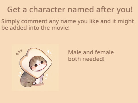 Propose character names!