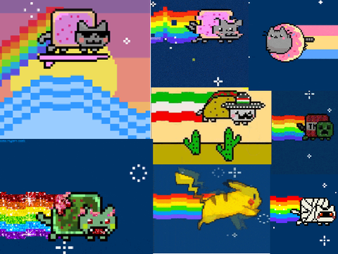  Nyan cats