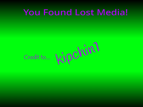 You found lost media!