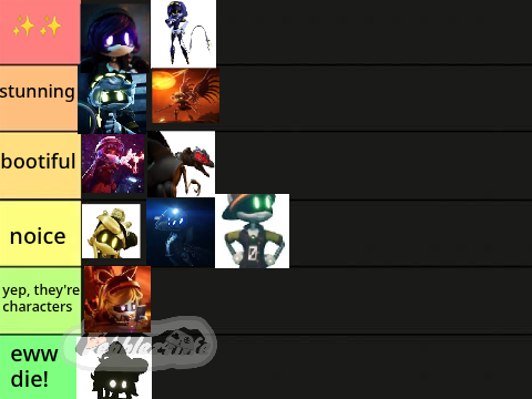 MD tier list! remix