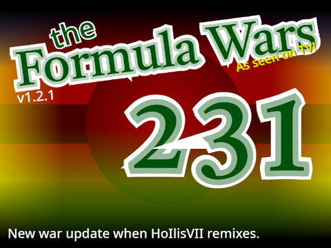 {the Formula Wars // 15^2 + 6}