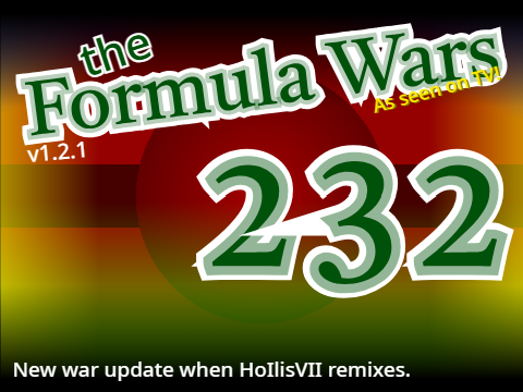 {the Formula Wars // x}