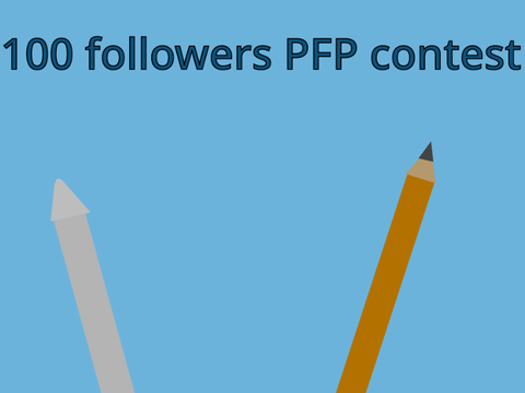 100 followers PFP contest!