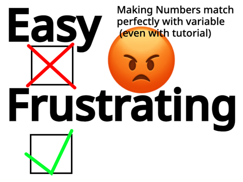 I hate making making num myself