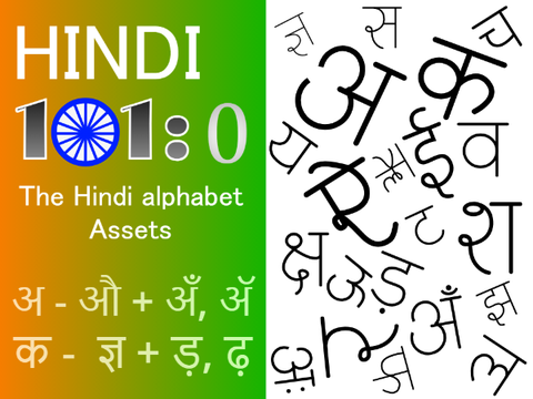 Hindi 101: The Hindi alphabet assets