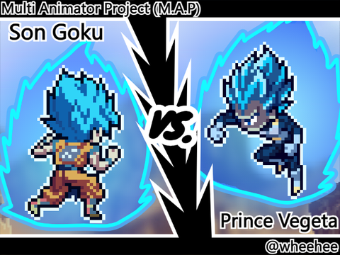 Goku VS Vegeta M.A.P 8