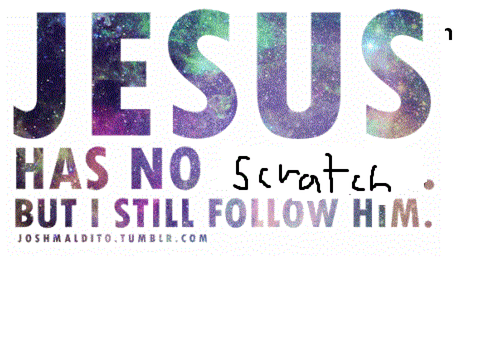 Sign your username or name if you accept Christ remix