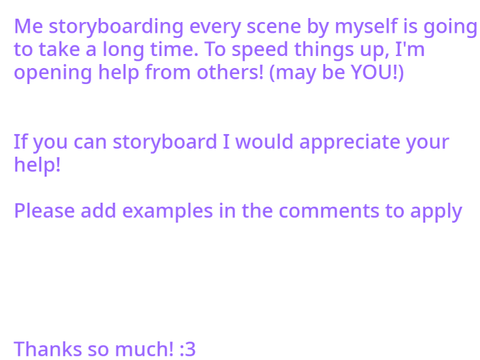 Storyboarding
