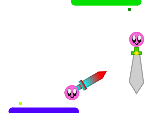Rainbow Sword vs Ultra Sword *WeaponKirbs*