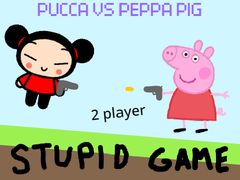 Pucca VS Peppa Pig The Stupid Game - 2 player