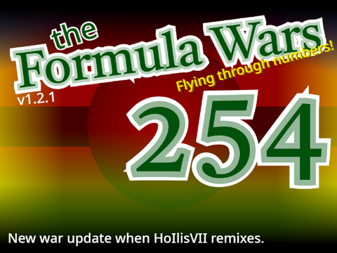{the Formula Wars // cool number - 2}