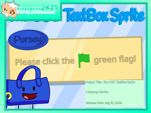 The OSC TextBox Sprite