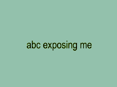 8# ╎abc exposing ꐑꐑ ɱe remix remix