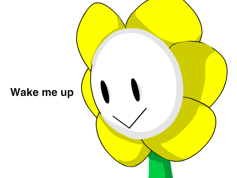 Undertale wake me up meme (No sound ;-;)
