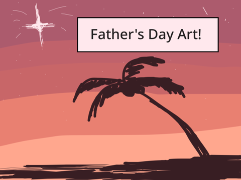 Father’s Day art (car)