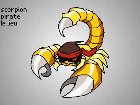 scorpion pirate le jeu
