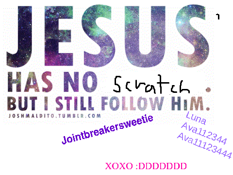 Sign your username/name if you accept Christ!!