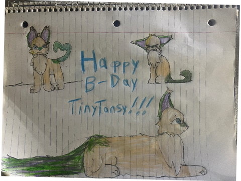 HAPPY B-DAY @TinyTansy !