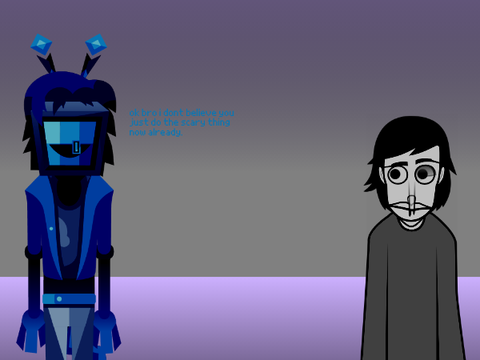 his disguise disagrees (due to it melting slowly)
