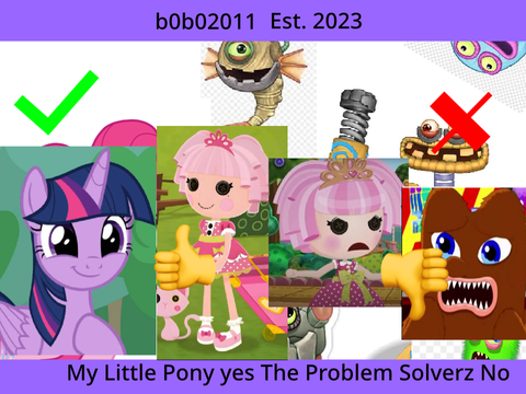 Furcorn puts banana in Pinkie Pie's's Mouth (MLP x MSM)