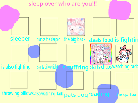 AT A SLEEPOVERRR!! (REMIX)