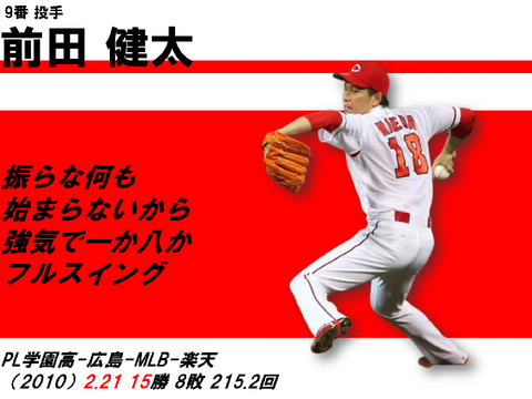 2010年 広島東洋カープ 1-9