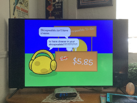 TAOTC on a real TV!1!