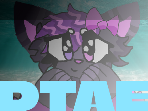 DTAE for pink and purple dog :)