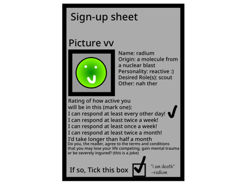 YutechDoesNotLoveYuNorHatesYu Signups 3/15