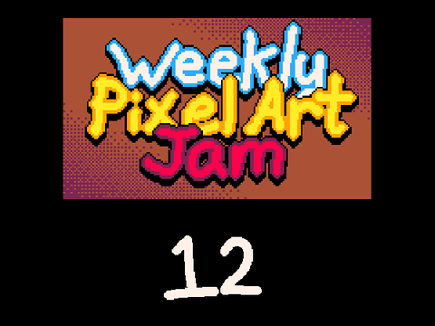 JOIN NOW! Weekly Pixel Art Jam -  Week 12!