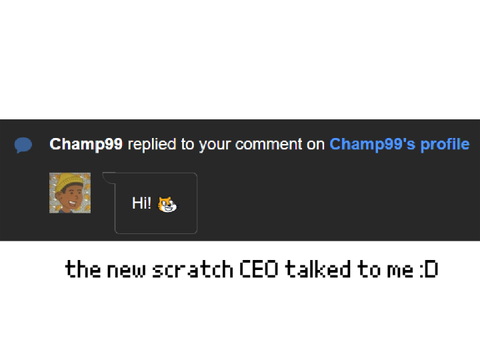 the new CEO talked to me