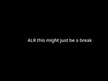 Making break for scratch