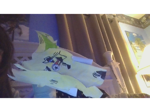 my new dragon puppet!
