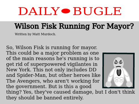 Daily Bugle (One Shot) (SKMCU) 