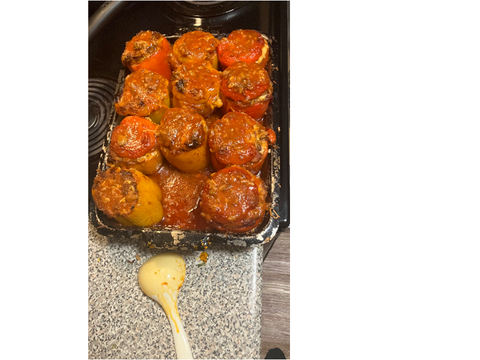 Stuffed bell peppers