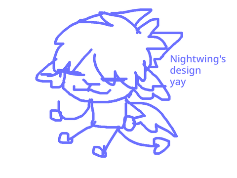 Nightwing - Design for @Cloverstream-