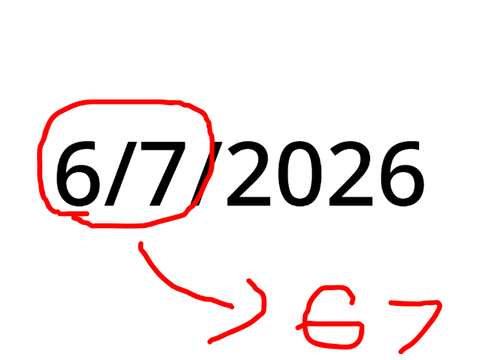 look at todays date...