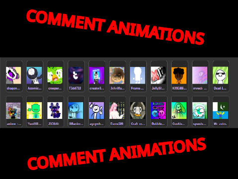 350 follower comment animations 3!