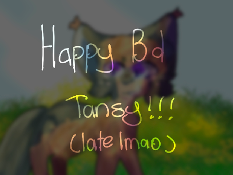 happy late bd tansyy
