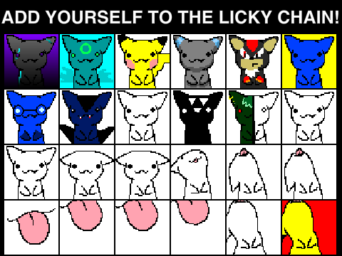 Add Yourself to the Licky Chain!  remix remix remix